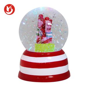 Gifts Water Love Interior Battery Operating Lighted Glitter Valentine's Day Snow Globe