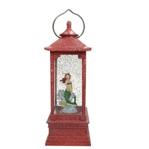 Acceptable Customization and Timer Ocean series decoration Light Up Glitter Swirling mermaid led lantern water globe